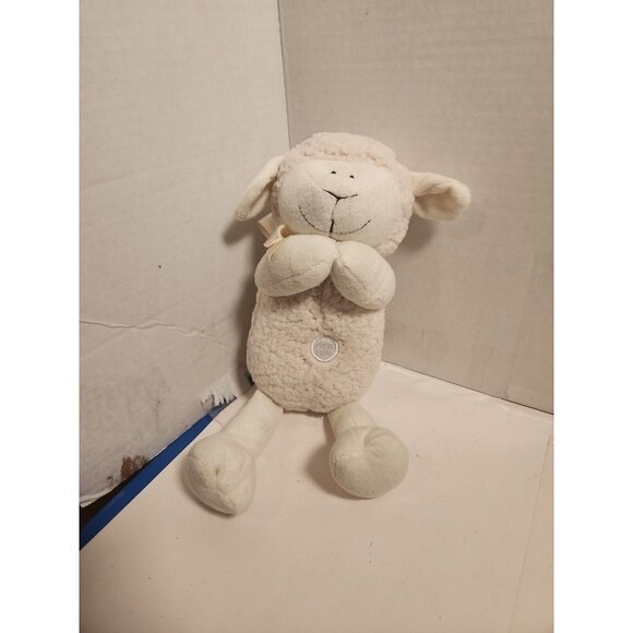 Stephan Baby Cream Lamb Musical “Jesus Loves Me”Plush Stuffed Animal 11” Works - Picture 1 of 3